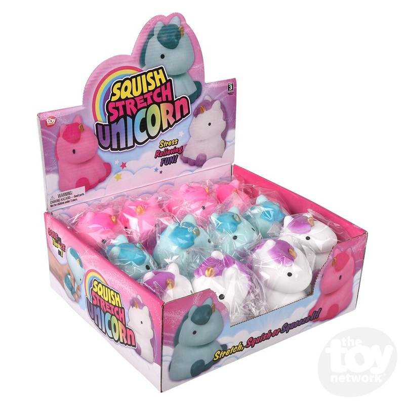4 Squish And Stretch Unicorn (Sold Separately)