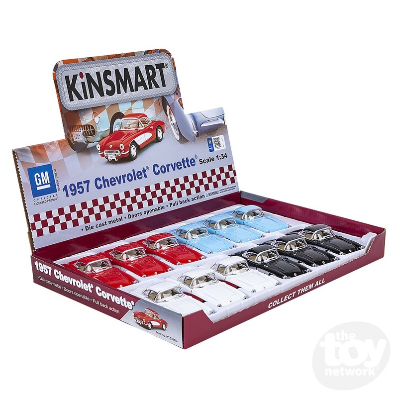 5 Die-Cast 1957 Chevrolet Corvette (Sold Separately)