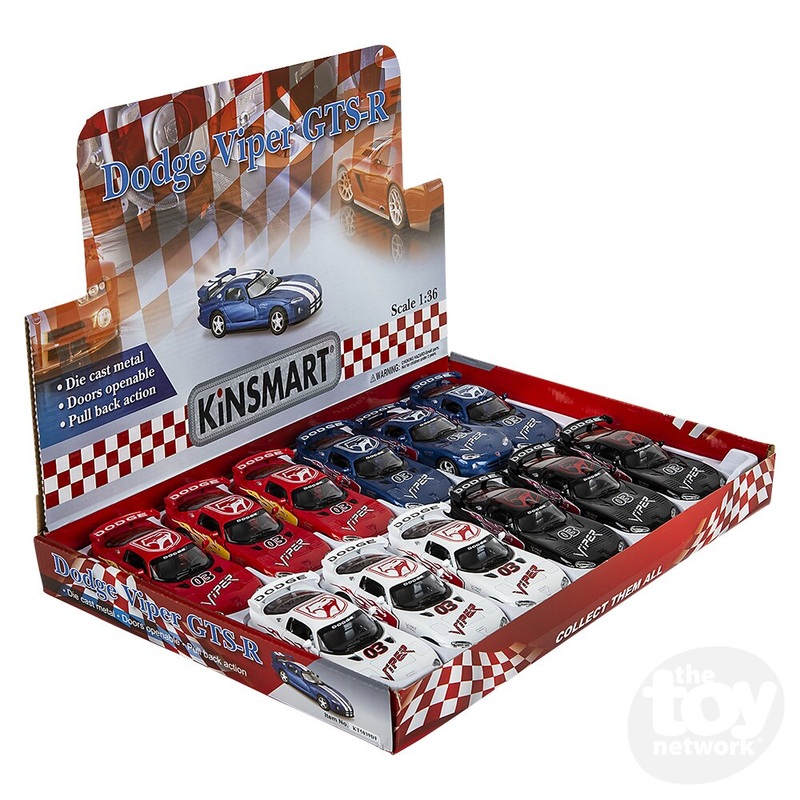 5 Diecast Dodge Viper GTS-r