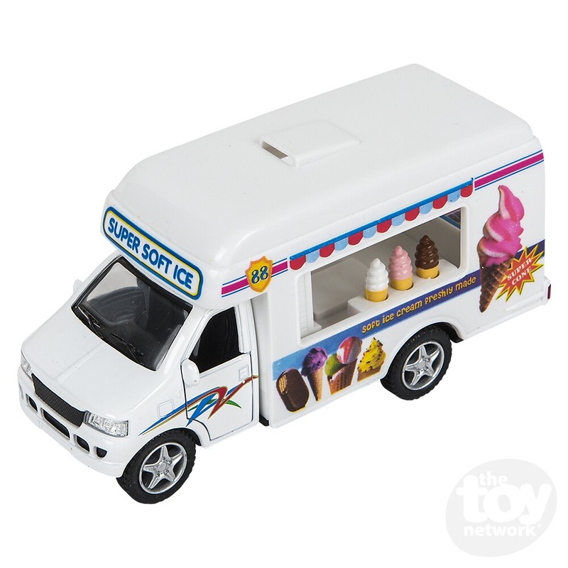 5 Diecast Ice Cream Truck