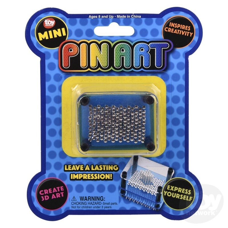 Mini Pin Art Game 2.33×1.75 (Sold Separately)
