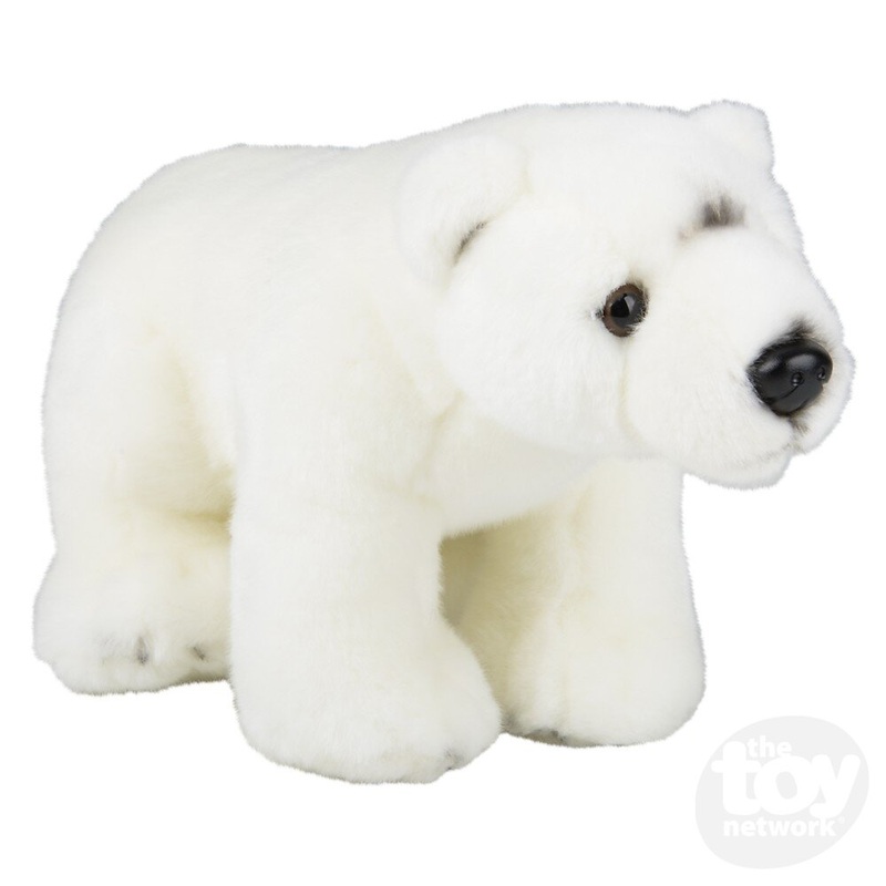 12 Heirloom Standing Polar Bear Plush