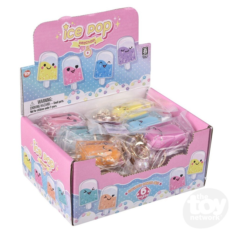 2.5 Kawaii Ice Pop Glitter Clip On (Sold Separately)