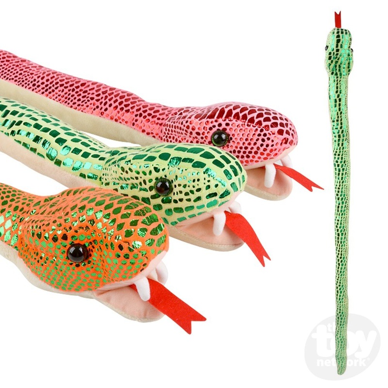 54 Metallic Snake Plush (Sold Separately)