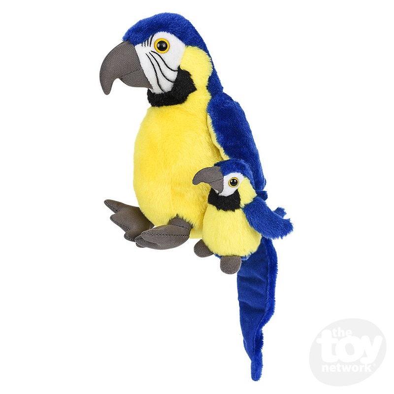 7 Mini Birth Of Life Macaw Plush