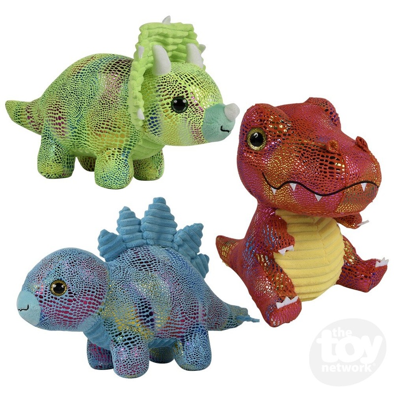 9- 13 Dinosaurs Plush (Sold Separately)