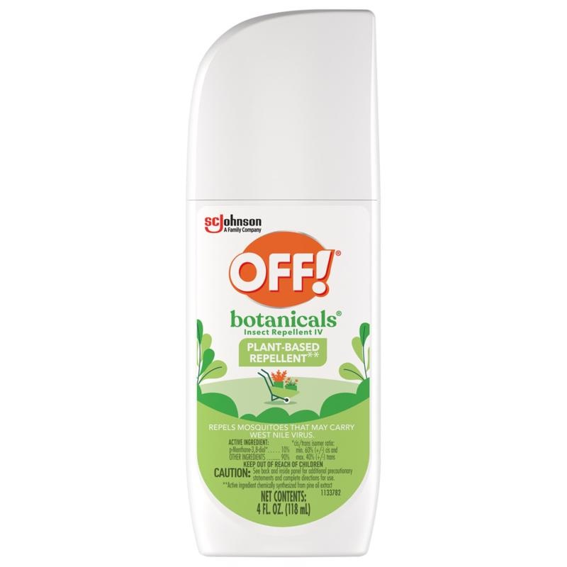 OFF! Botanicals Insect Repellent For Gnats/Mosquitoes 4 oz