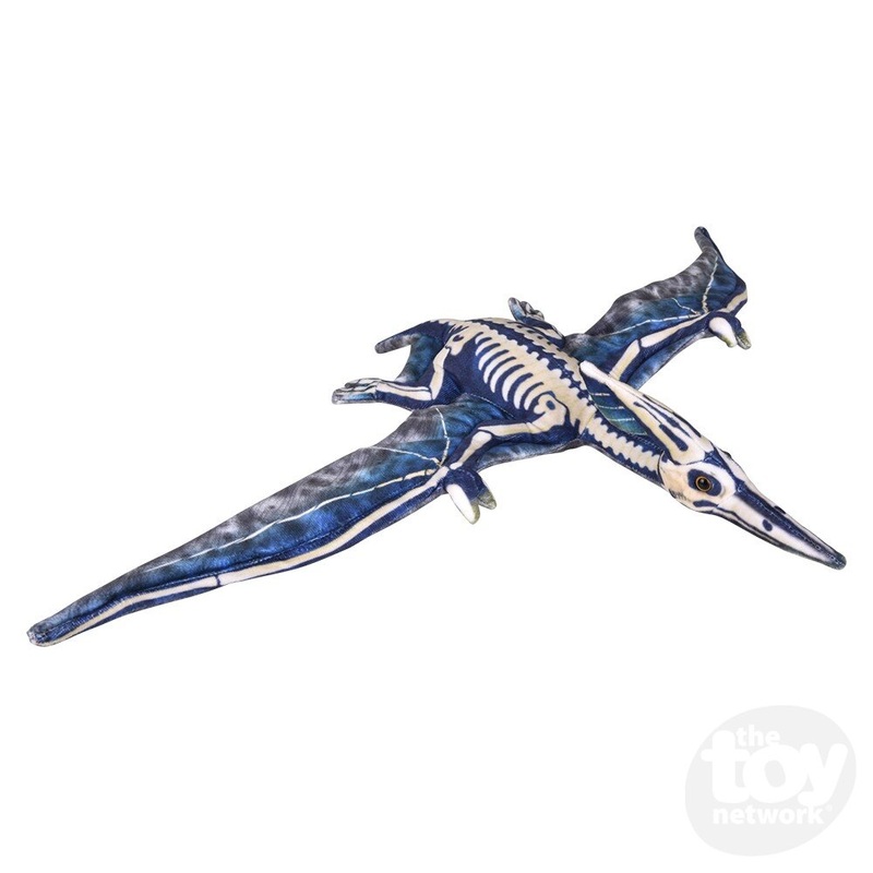 15 Fossil Print Pterosaur Plush