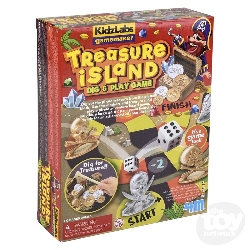 KidzLabs /Gamemaker / Treasure Island Dig & Play Game