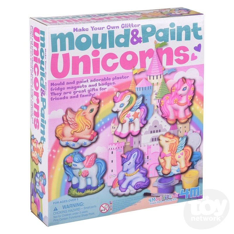 Mould & Paint/Glitter Unicorns