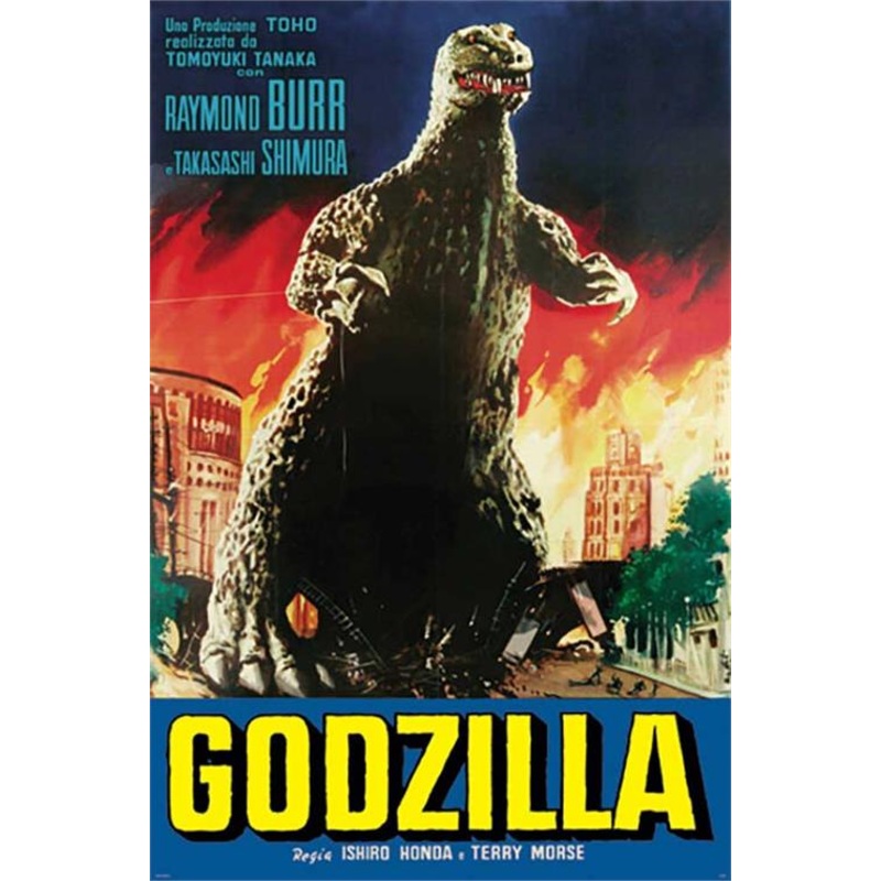 Godzilla Fire Movie Poster