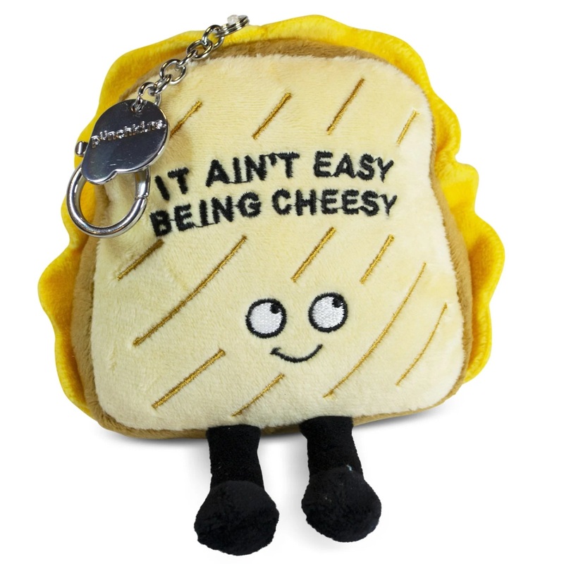 It Ain’t Easy Being Cheesy Grilled Cheese Bag Charm