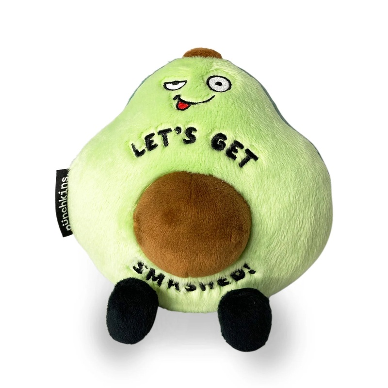 Let’s Get Smashed Plush Avocado