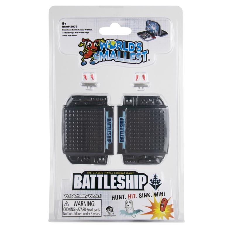 World’s Smallest Battleship Toy Black