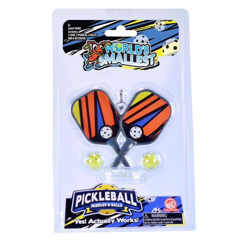 World’s Smallest Pickleball Multicolored