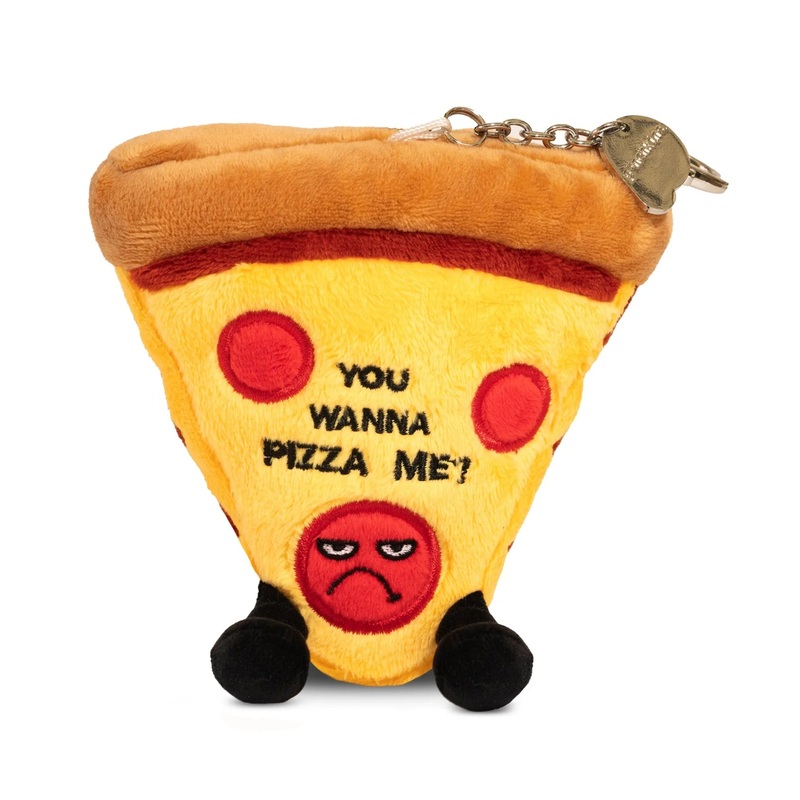 You Wanna Pizza Me Pizza Plush Bag Charm