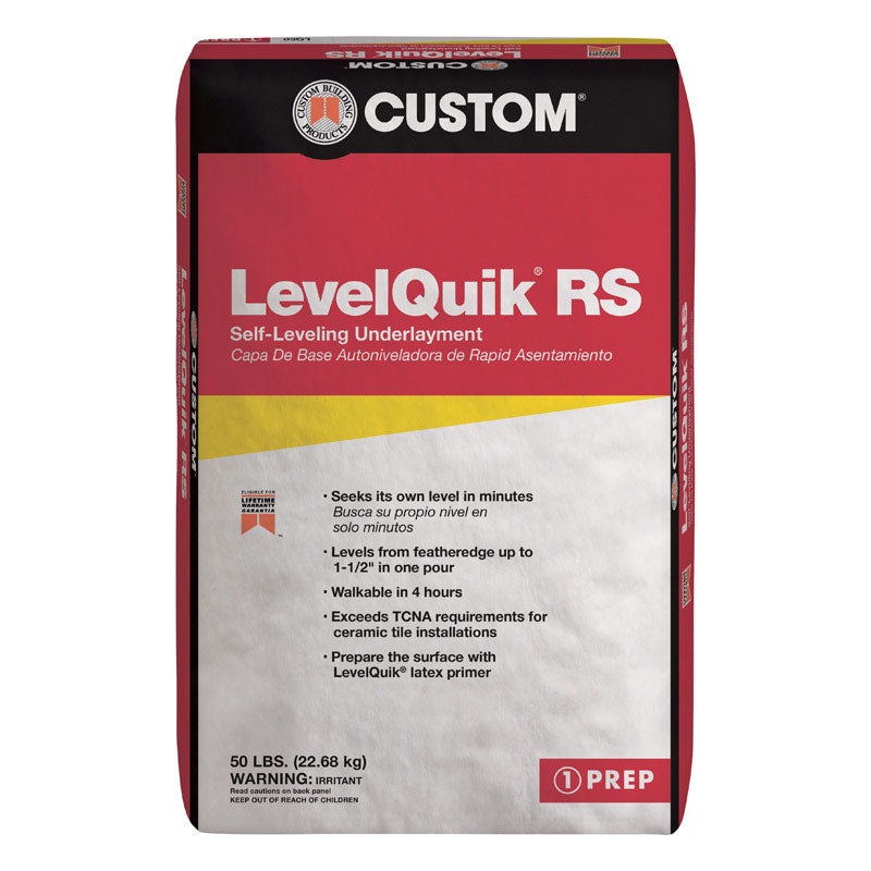 Custom Building Products LevelQuik Concrete Leveler 50 lb Off White