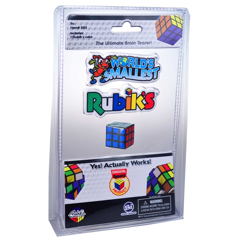 Super Impulse World’s Smallest Rubiks Cube Multicolored