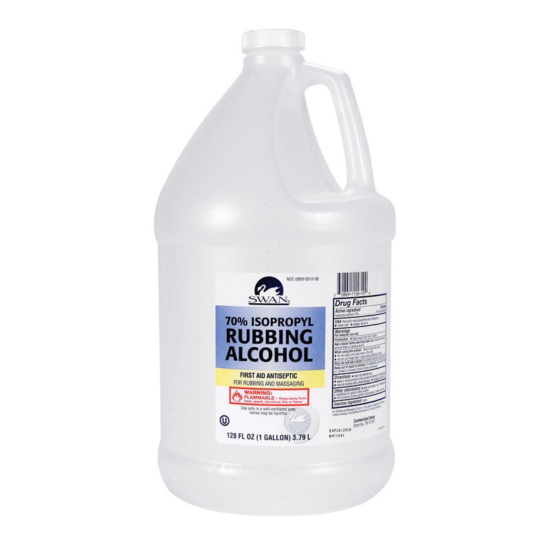Swan 70% Isopropyl Rubbing Alcohol 1 gal 1 pk