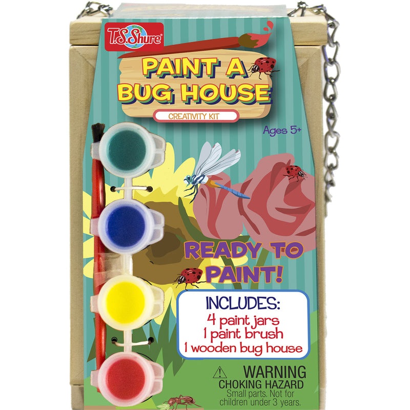 T.S. Shure Paint A Bug House Kit 6 pc