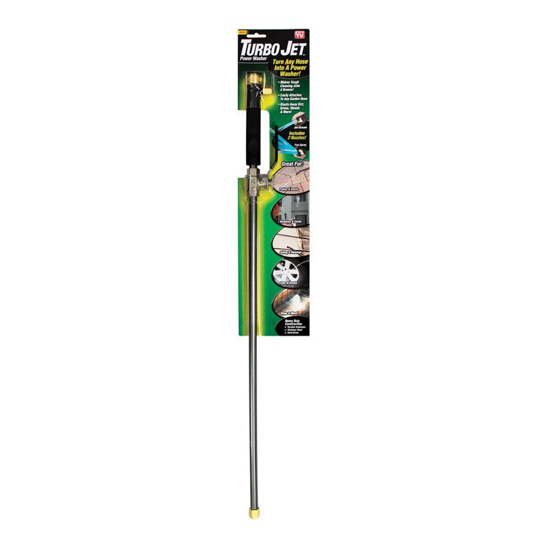 Turbo Jet As Seen On TV Adjustable Fan/Jet Aluminum Power Washer