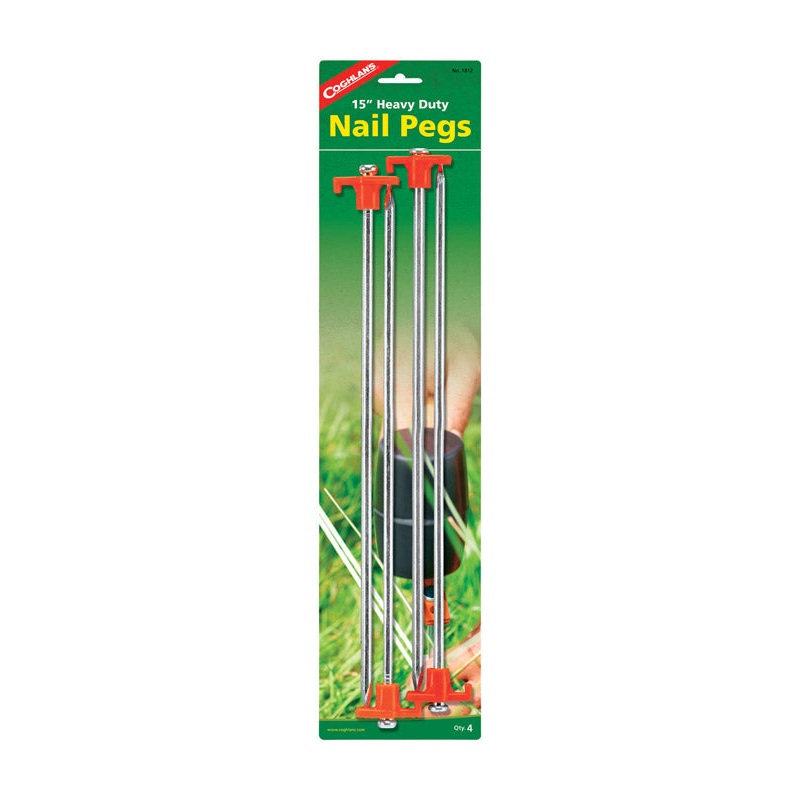 Coghlan’s Orange Nail Pegs 15 in. H X 5.330 in. W X 15 in. L 4 pk