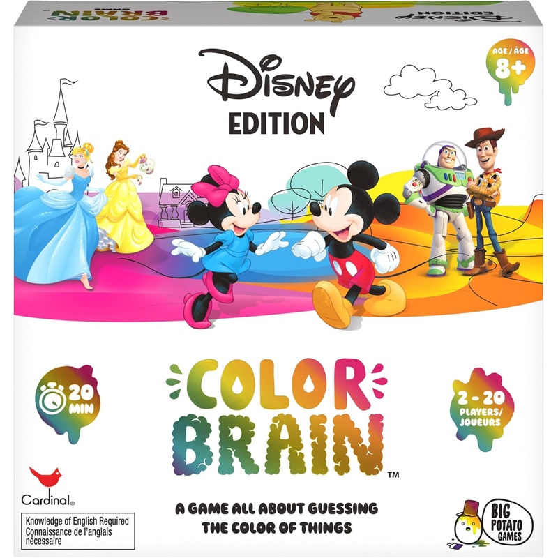 Disney Color Brain Game | Disney Board Games