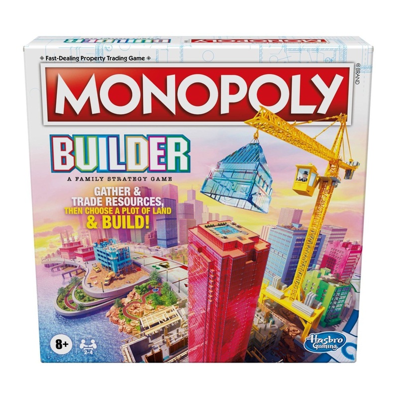 Monopoly Builder Board Game Board Games for Kids and Adults
