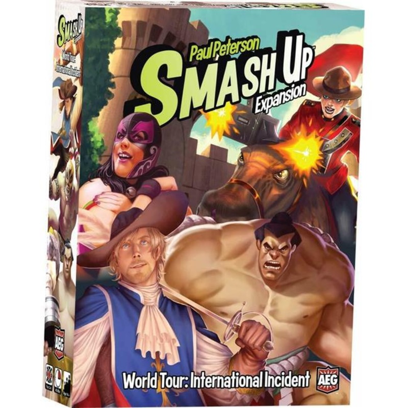 Smash up: World Tour: International Incident – Stand Alone Expansion or Combine with Other Smash up Titles