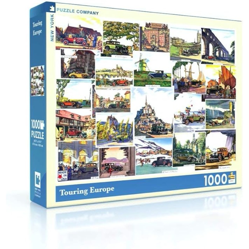 General Motors Touring Europe – 1000 Piece Puzzle
