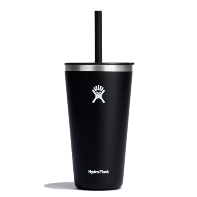 Hydro Flask 28oz All Around Tumbler Straw Lid (Black)