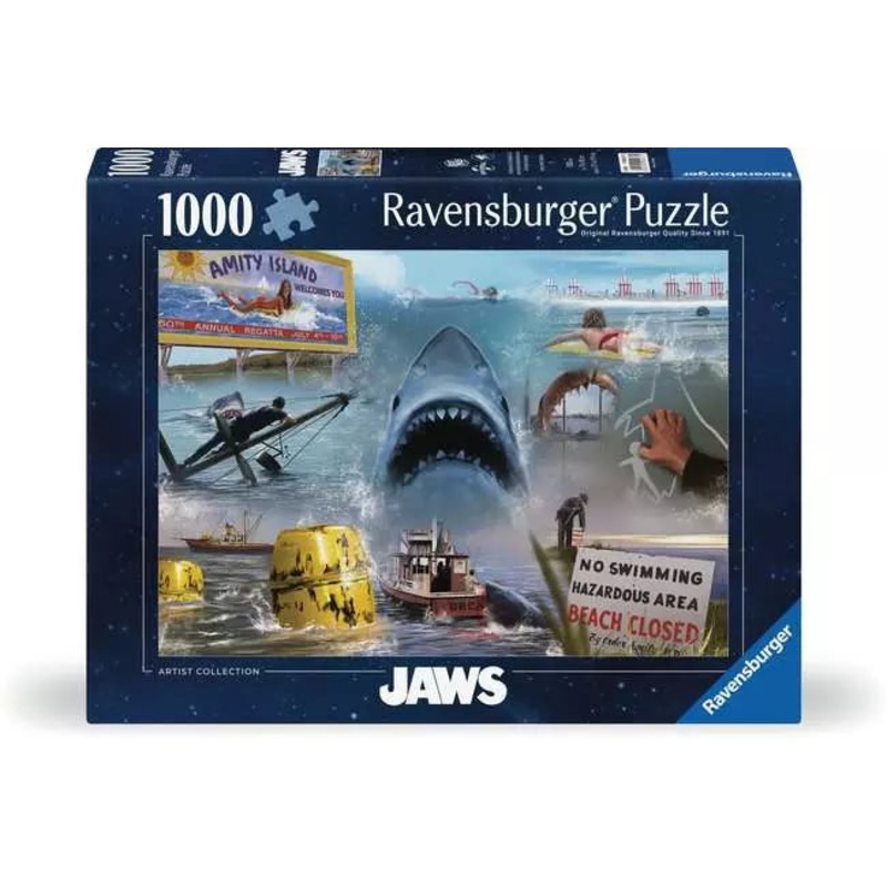 Jigsaw Puzzle Universal Vault Jaws – 1000 Pieces Puzzle