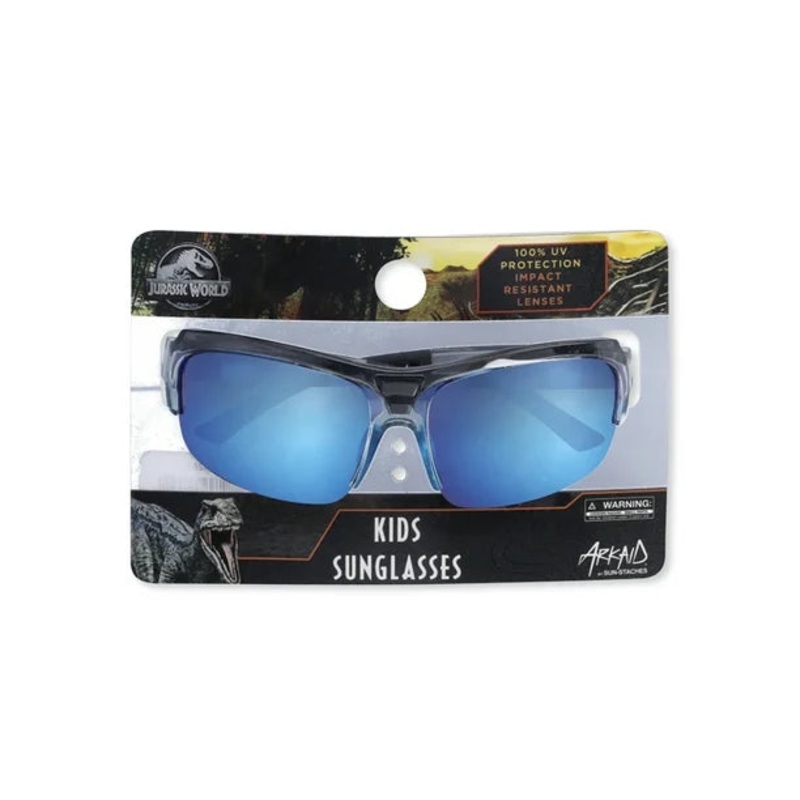 Jurassic World Boys Sports Wrap Sunglasses with UV Protection