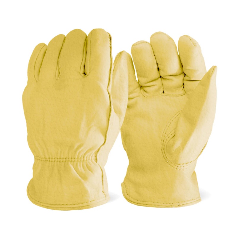 Lined Premium Grain Deerskin Glove Size L