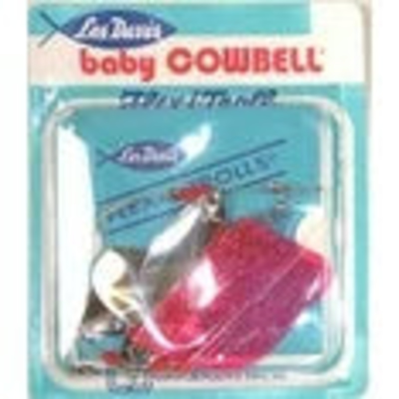 Luhr Jensen Baby Cowbell Lake Troll 27 50/50 Brass/Nickel Slant