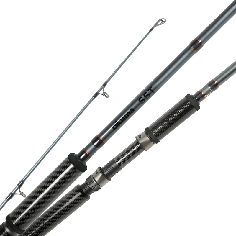 Okuma SST a Carbon Grip Casting Rod 9’0 – H Rod Power
