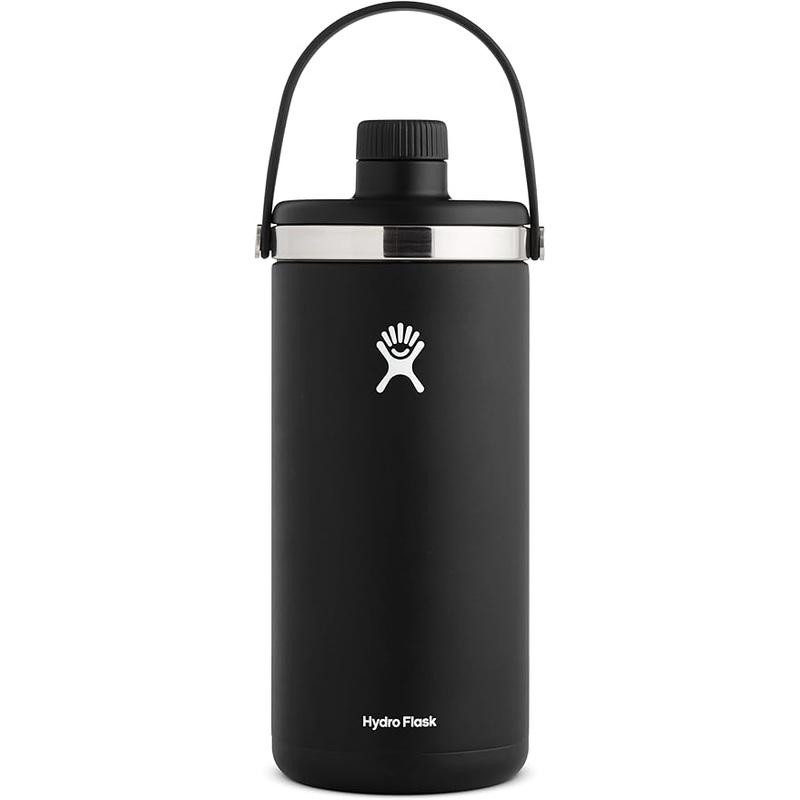 Hydro Flask 128oz Oasis Bottle (Black)