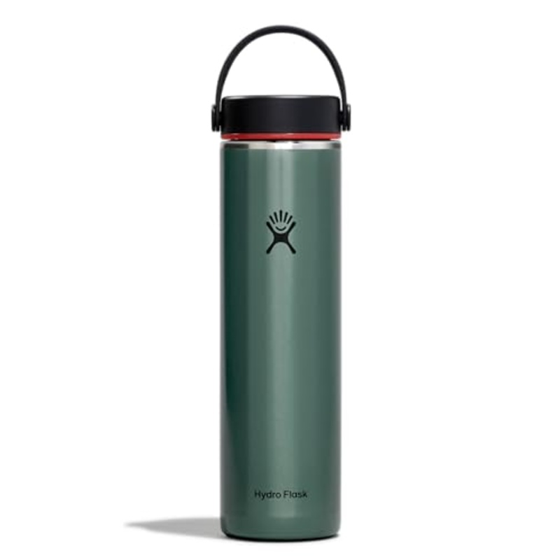 Hydro Flask 24oz Lightweight Water Bottle Wide Flex Cap (Serpentine)
