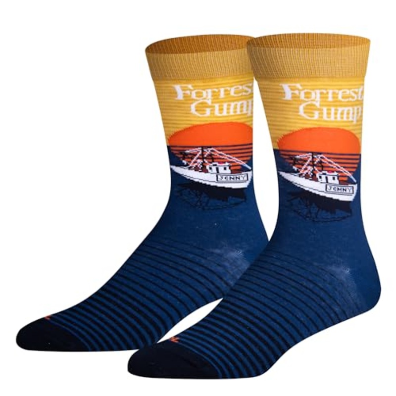 Odd Sox Forrest Gump Crew Socks Size L