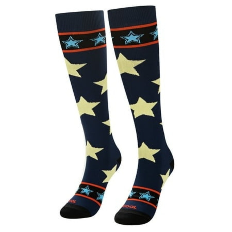 Odd Sox Stars & Stripes Knee High Compression Socks Size L