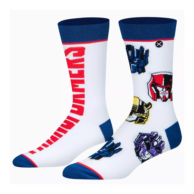 Odd Sox Transformers Crew Socks Size L