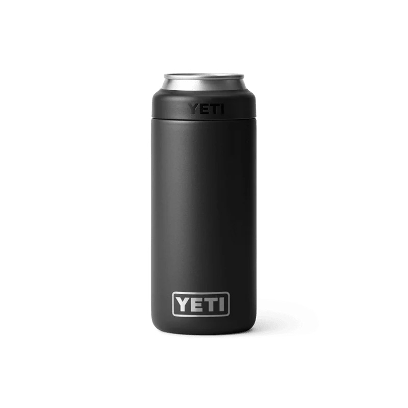 Yeti Rambler 12 Oz Colster Slim Can Cooler – Black