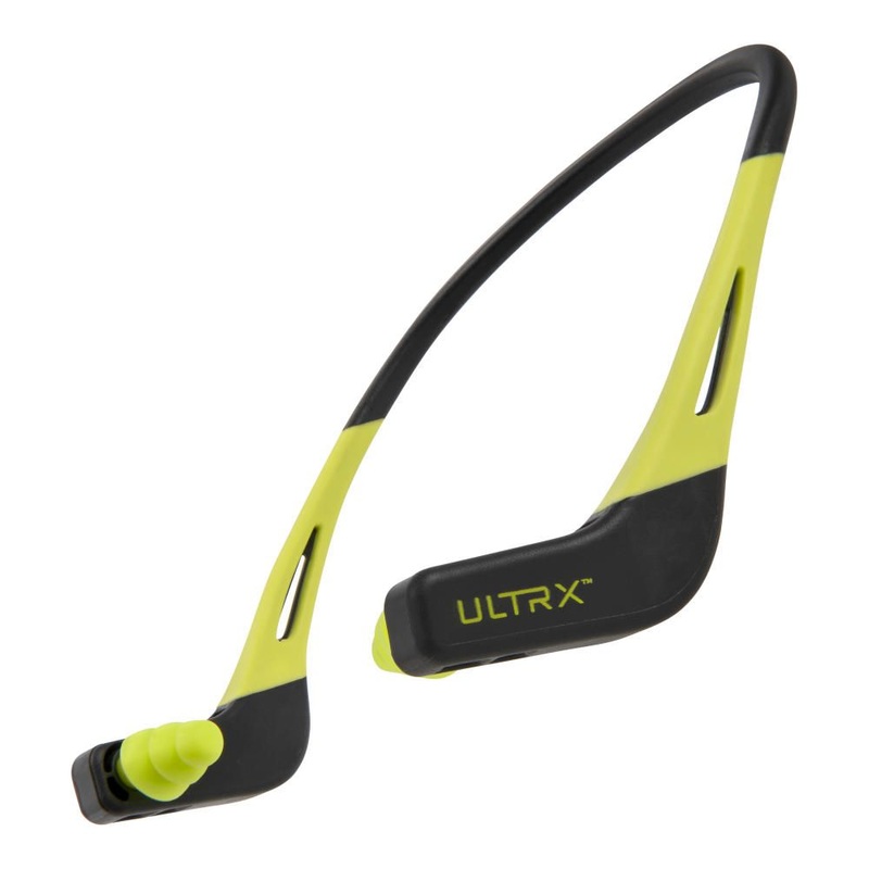Allen ULTRX Wave Banded Ear Plugs – Gray/Yellow