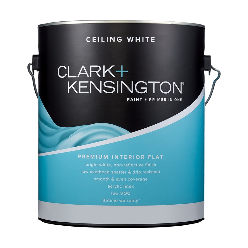 Clark+Kensington Flat Ceiling White Paint & Primer Interior 1 gal (IN-STORE PICKUP ONLY)