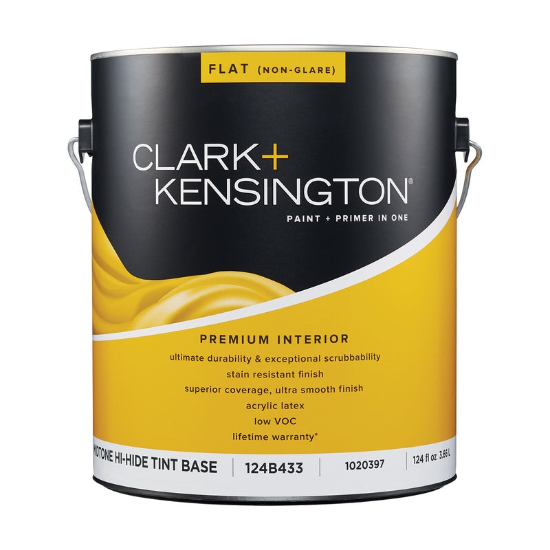 Clark+Kensington Flat Tint Base Mid-Tone Base Paint + Primer Interior 1 gal (IN-STORE PICKUP ONLY)