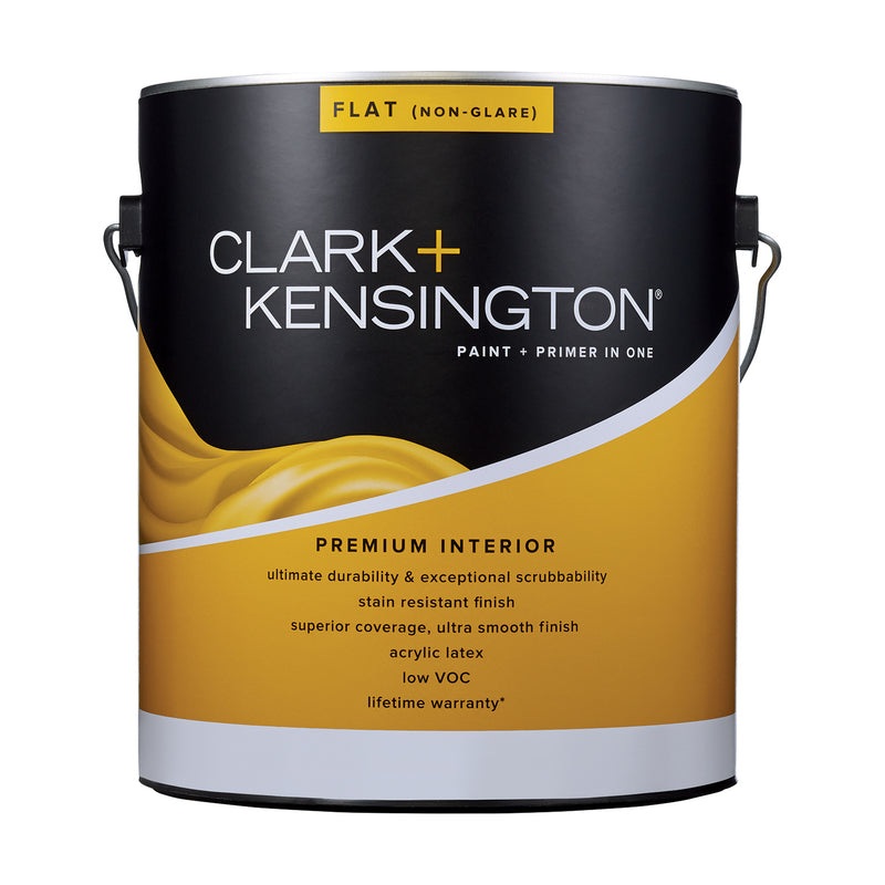 Clark+Kensington Flat Tint Base Ultra White Base Paint + Primer Interior 1 gal (IN-STORE PICKUP ONLY)