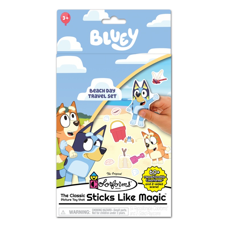 Colorforms  Bluey Travel Set
