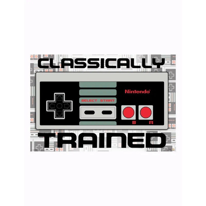 Nintendo  Classically Trained Poster