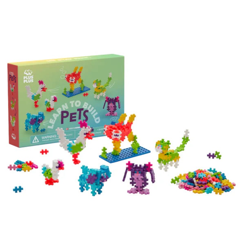Plus Plus Learn To Build – Pets 275 pcs