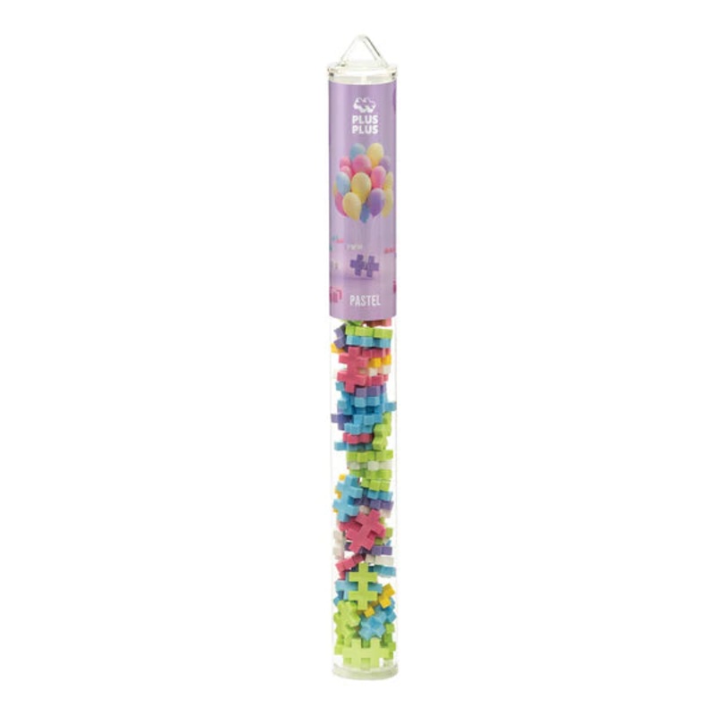 Plus Plus Puzzle Tube – 70 pc – Pastel